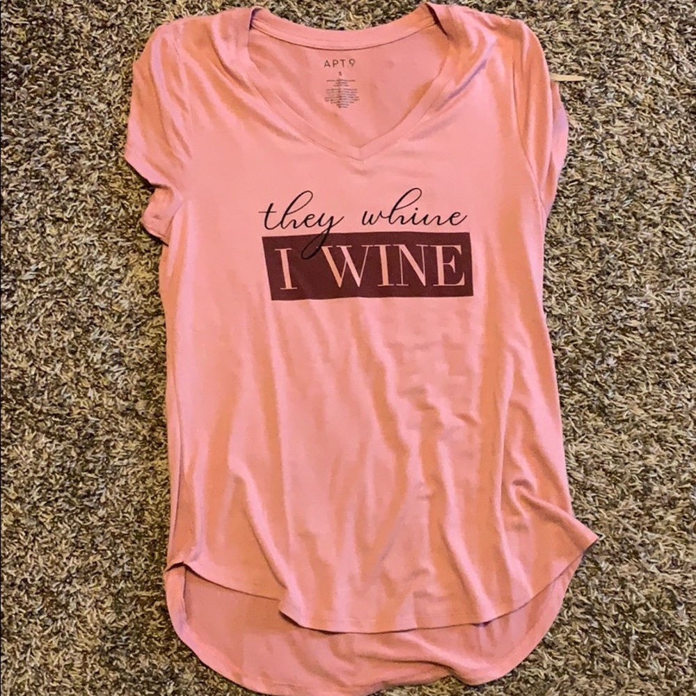 "They Whine, I Wine" Soft Short Sleeve Tee